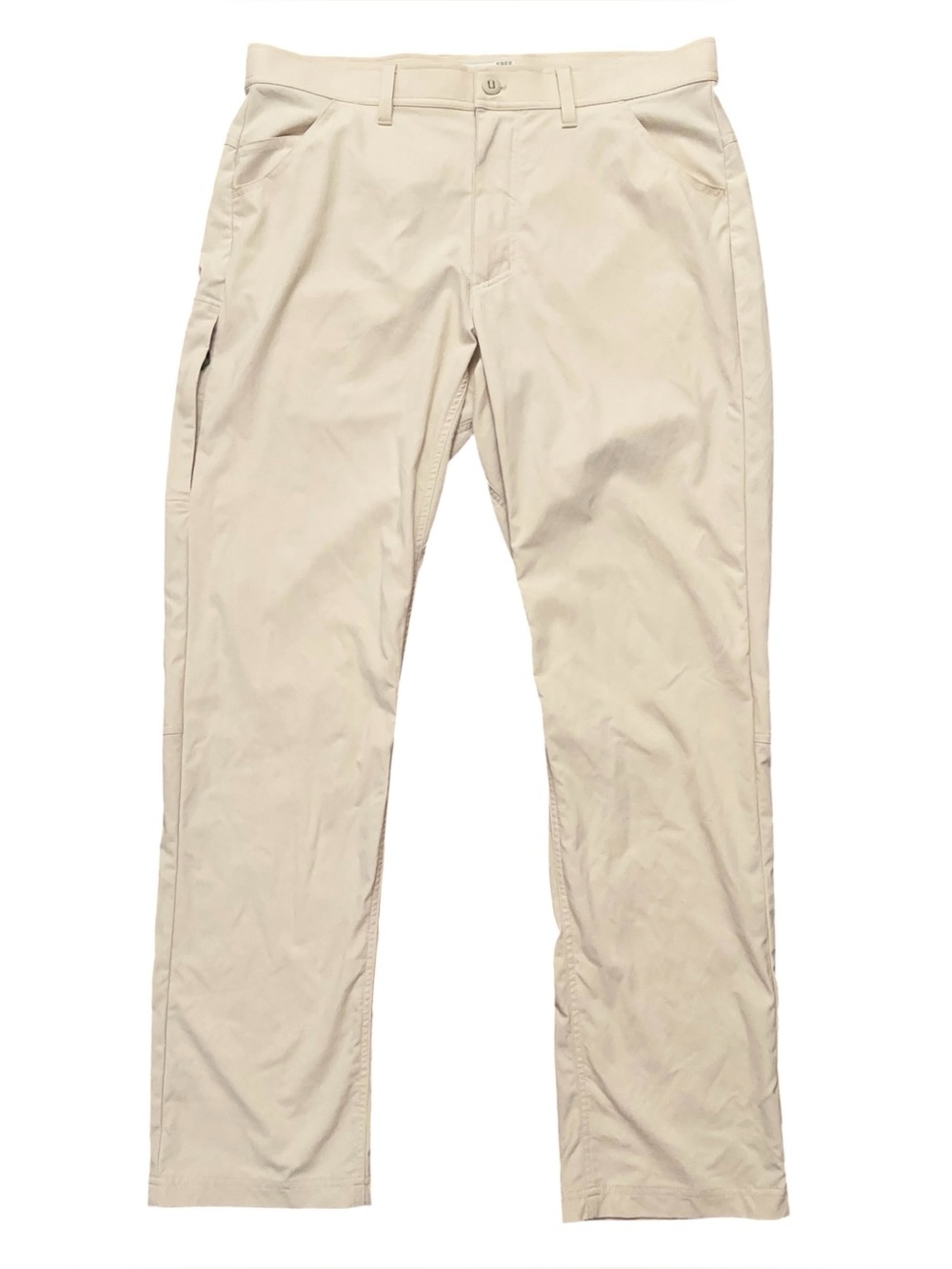 Free Fly Topogrid Pants Mens 34x32 Nylon Ripstop Fishing Quick Dry Stretch Beige